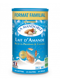 Lait d'Amande Familial - LA MANDORLE - SANS LAIT SANS GLUTEN