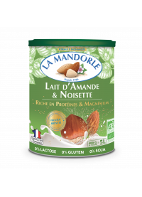 Lait d'Amande et Noisette - La Mandorle