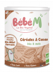 Bébé MANDORLE Céréales Cacao.